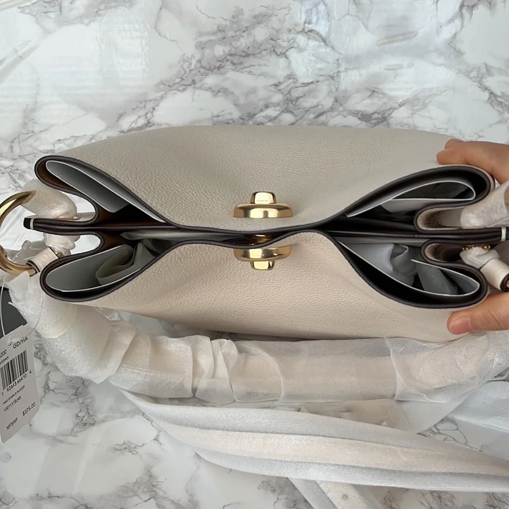 NWT ❇️Coach pebble leather Charlie bucket bag - Picture 11 of 12